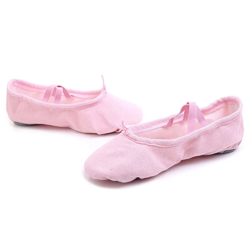 Women Dance Yoga Ballet Point Dance Shoes Fitness Gymnastics Soft Bottom Dance Shoes #2g29 (15)