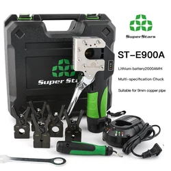 Super Star ST E900A batterie au Lithium automatique, puissance électrique, Tube en cuivre, outil d'évaporation, climatiseur, extenseur de réfrigérateur 