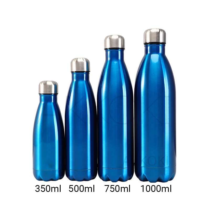 Логотип по индивидуальному заказу 350/500/750/1000 мл бутылка термос для воды из Нержавеющая сталь термосы Термокружка регулятор температуры с термопарным
