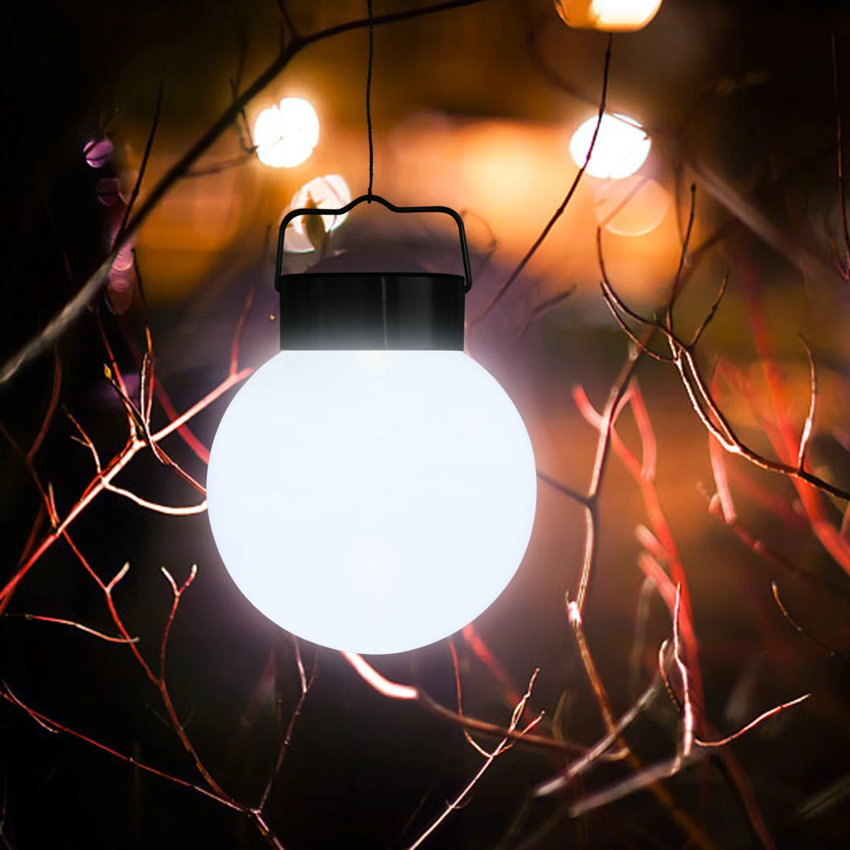LEDMOMO LED Solar Ceramic Table Lights Garden Lights Colorful Solar Night Lights Lamp Waterproof for Party Home Yard Patio Outdoor Indoor Decoration