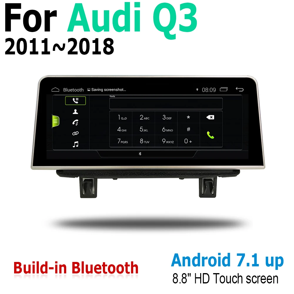 Автомобильный мультимедийный плеер 8 &quot Android для Audi Q3 8U 2011 ~ 2018 MMI навигация Navi GPS BT