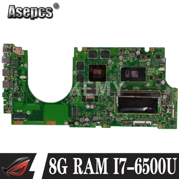 شراءAkemy ل For Asus UX510UWK UX510UW UX510U U5000U UX510UXK اللوحة المحمول UX510UW اللوحة I7-6500U GTX960M/4GB DDR4-8GB-RAM