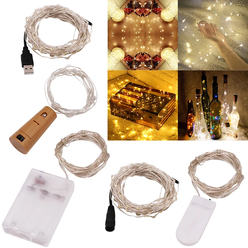 

LED Strip Light Fairy Lights String Luces Led Decoracion 50M 30M 20M 10M 5M 3M 2M Light for Garland Home Christmas Wedding Party