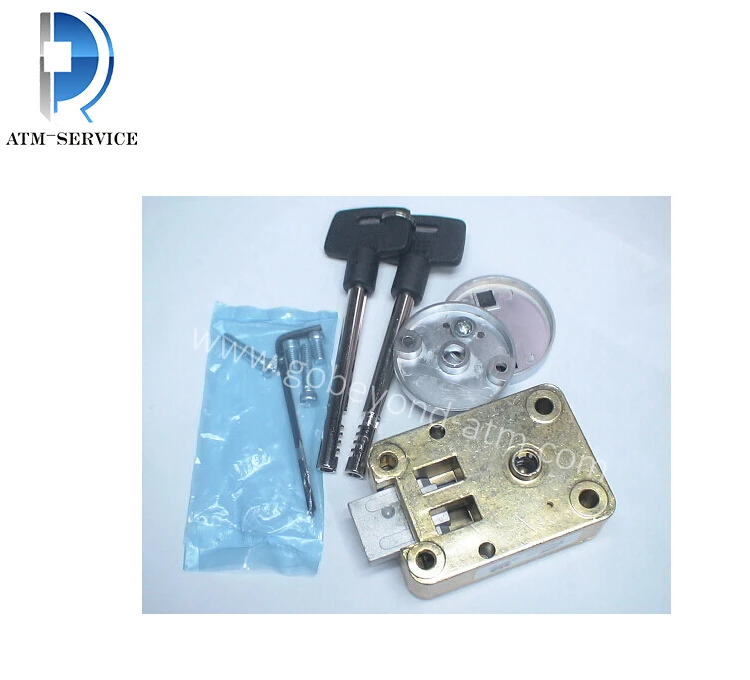 009-0008257 atm machine parts NCR lock Safety Box Combination Lock 0090008257 Vault Metal Key and Lock