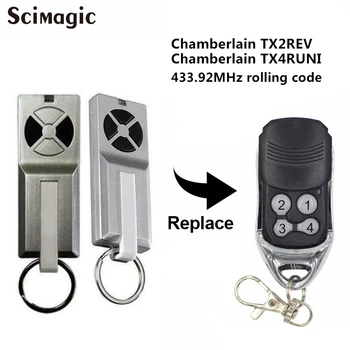 

Chamberlain TX2REV / Chamberlain TX4RUNI Garage Door Openers 433.92MHz rolling code transmitter For garage door gate