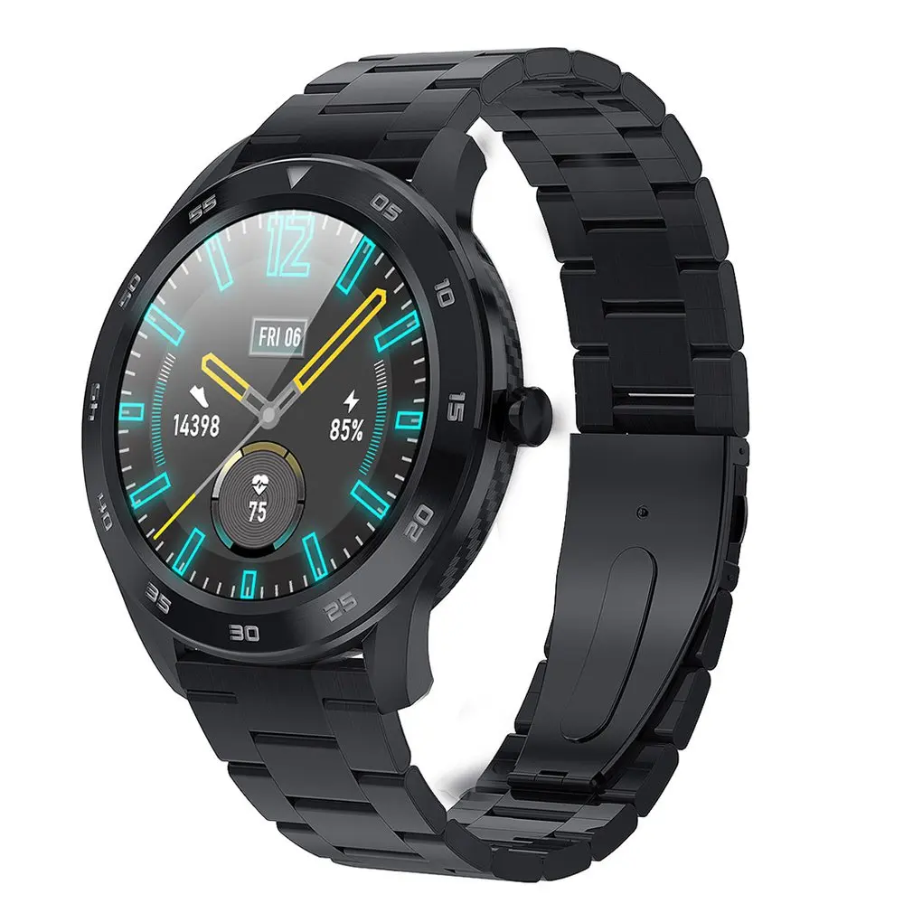 2020 Fashion DT98 smart watch men 300mah battery long standby Bluetooth call Heart rate smart watch for android ios