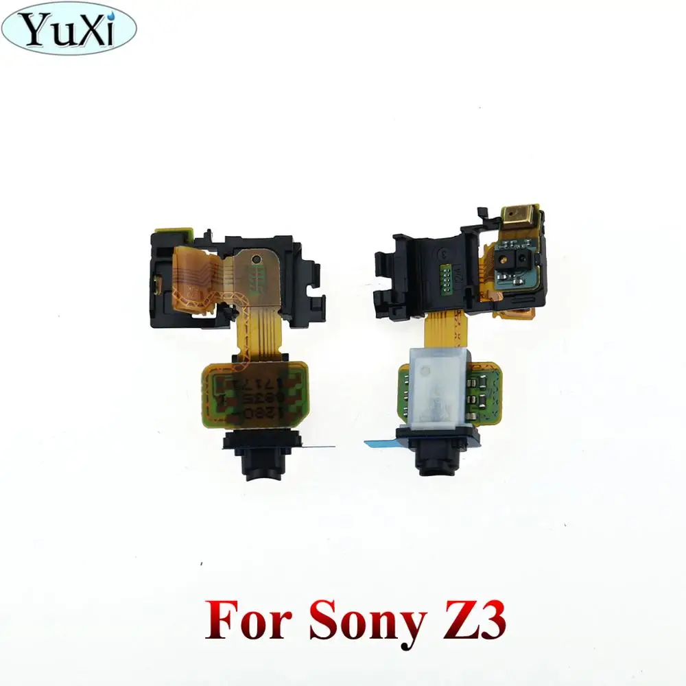 Наушники YuXi для Sony Xperia Z3 Z3Dual D6603 D6633 D6653 D6683 SOL26 гарнитура разъем наушников датчик