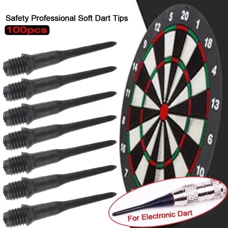 100pcs Durable Soft Tip Points Needle Replacement Set High Precision