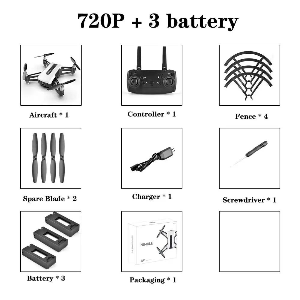 720p 3 battery SHAREFUNBAY R11 Дрон 4k HD широкоугольная камера 1080P wifi FVP Дрон с удерживанием высоты видео запись жестов фото Дрон с камерой квадрокоптер с камерой аккумулятор квадрокоптер с камерой профессиона квадрокоптер - Цвет: 720p 3 battery