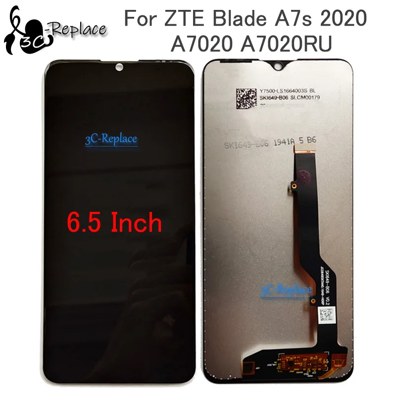 1560x720 оригинальный новый для ZTE Blade A7s 2020 A7020 A7020RU дисплей ЖК-дисплей сенсорный экран