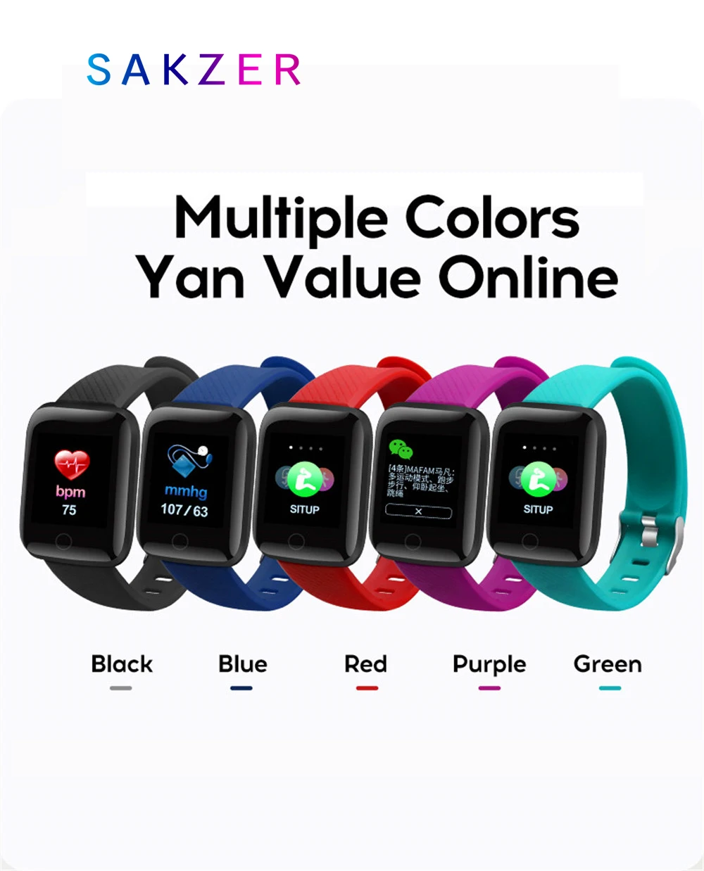 

Smart Watch D13 Men Women For Android Apple Phone Waterproof Heart Rate Tracker Blood Pressure Oxygen Sport Smartwatch