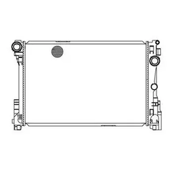 

Radiator MB W212/W204 1.8-2.0-2.5 A/T 07 LUZAR LRc1513