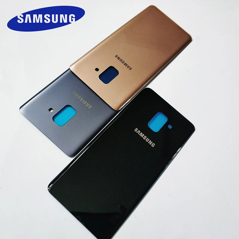 Чехол для Samsung Galaxy A8 Plus A8plus 2018 задняя крышка аккумулятора + A730 A7230F сменная Крышка