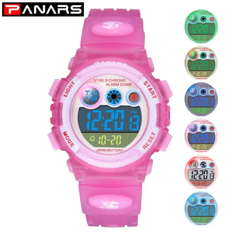 

New Lovely Colorful Cute Design Boy Girl Children Quartz Watch Kid's Birthday Gift Kol Saati Horloge Kinderen Clock Children