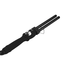 Керамика стайлер для волос бигуди 2 ствола для завивки профессиональные щипцы для завивки волос Инструменты для укладки волос палочка Керамика Отопление уход за волосами волна анти-permTool