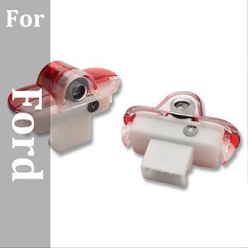 

2Pcs LED Car Door Light For Ford S-MAX Galaxy 2 MA6 2006-2015 Mondeo 4 MK4 BA7 2007-2015 Auto Logo Door Welcome Light Projector