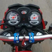 Фиксированный зажим для Руля Мотоцикла 1 пара 22 мм 28 мм Универсальный держатель для Руля Мотоцикла фиксированный зажим подставка база