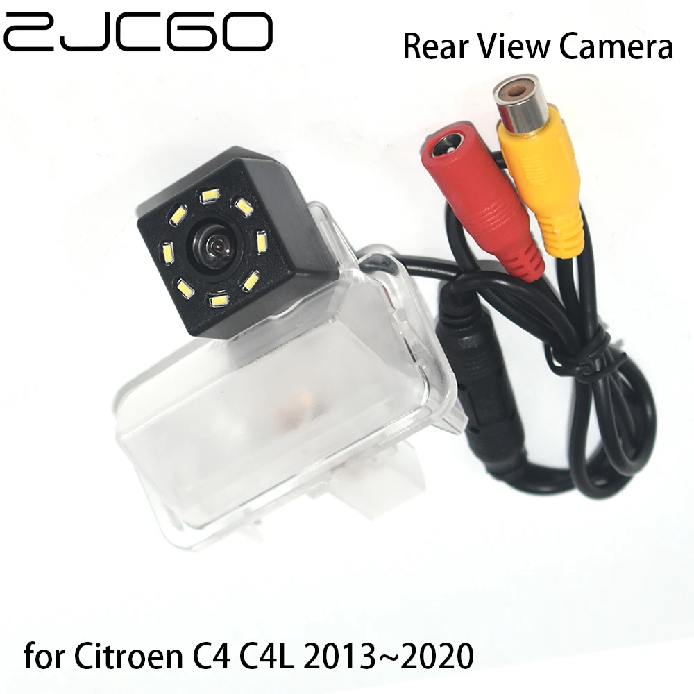 

ZJCGO Car Rear View Reverse Back Up Parking Waterproof Camera for Citroen C4 C4L 2013 2014 2015 2016 2016 2017 2018 2019 2020