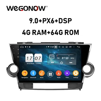 

Android 9.0 64GB ROM 4GB 8core IPS Car DVD Player Wifi Bluetooth 5.0 RDS RADIO GPS Glonass map For Toyota Highlander 2009-2014