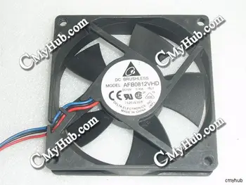 

For DELTA AFB0812VHD T6LY DC12V 0.36A 8020 8CM 80mm 80x80x20mm 3Pin 3Wire Cooling Fan