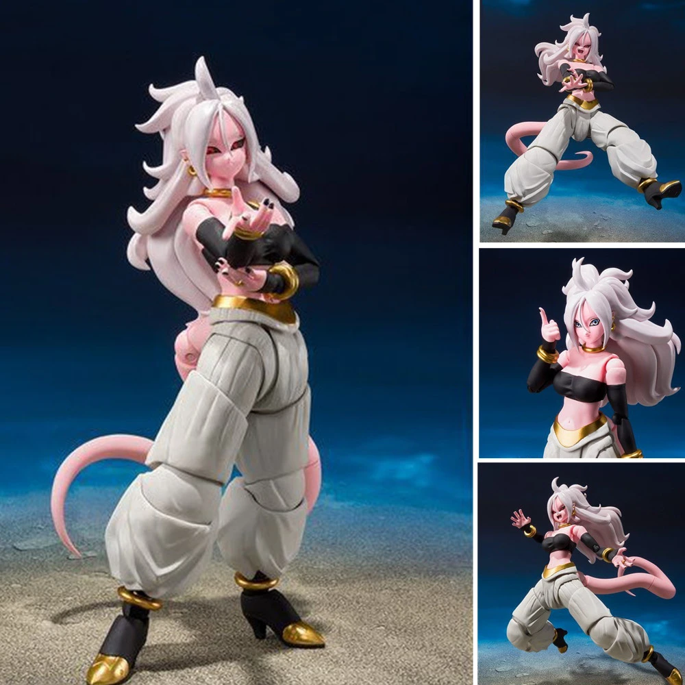 Bandai Anime Figures Android 21 Magic Majin Buu Movable Dragon Ball Z Girl Pvc Toys Action Dragon Ball Fighter Z Battle Buu Action Figures Aliexpress