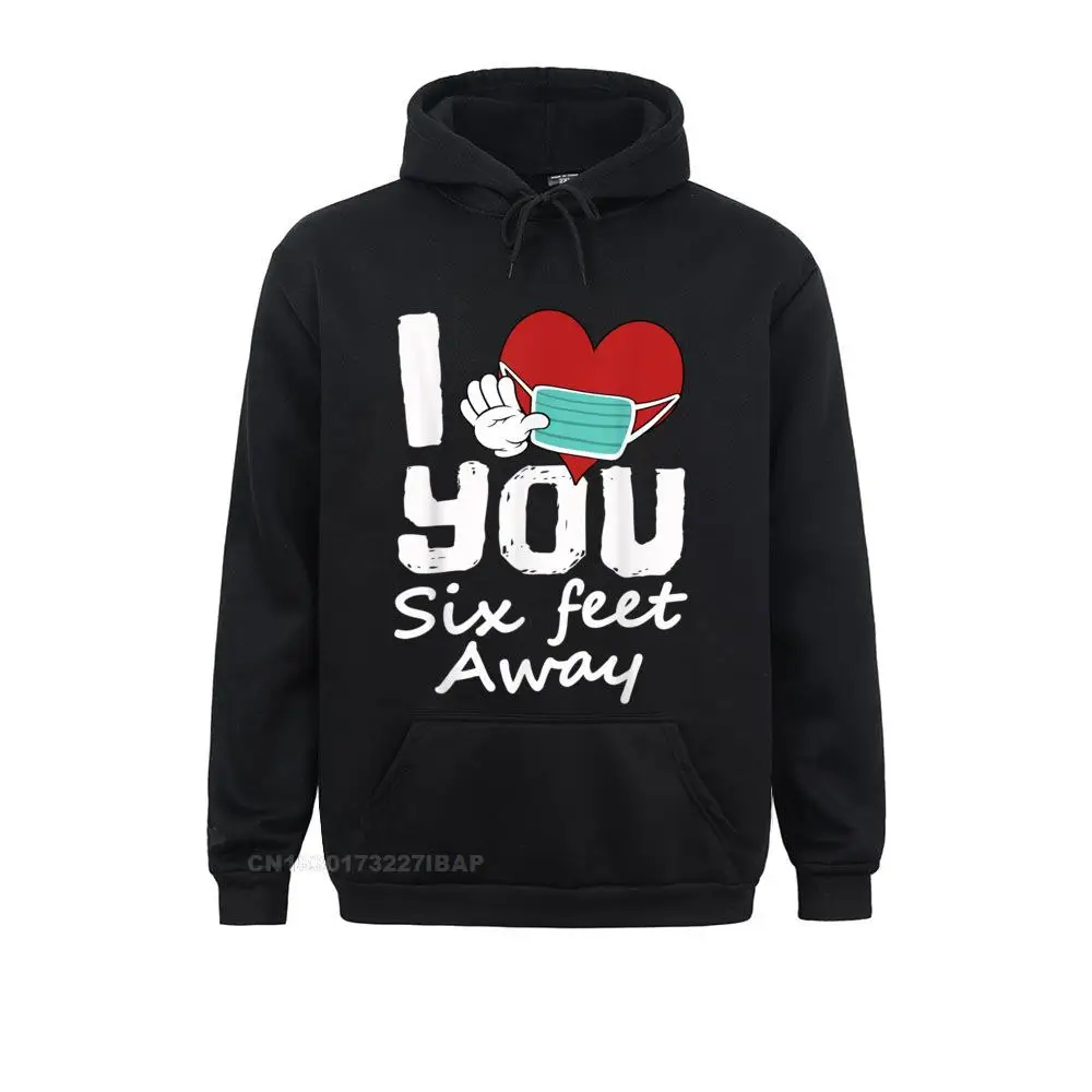 

Heart You 6 Ft. Away Sarcastic Sayings Novelty Introvert Hoodie Hoodies Fashionable Youthful Long Sleeve Men Sweatshirts Clothes