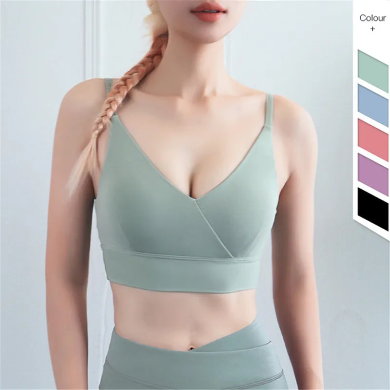 LISCN спортивный бюстгальтер пуш-ап топ для фитнеса женщин йоги профессиональный