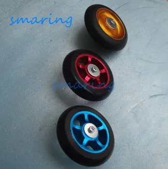 

100mm PU Wheel Non-Slip Big Foot Climbing Stairs Robot Tire For Obstacle Smart Car Chassis DIY Parts