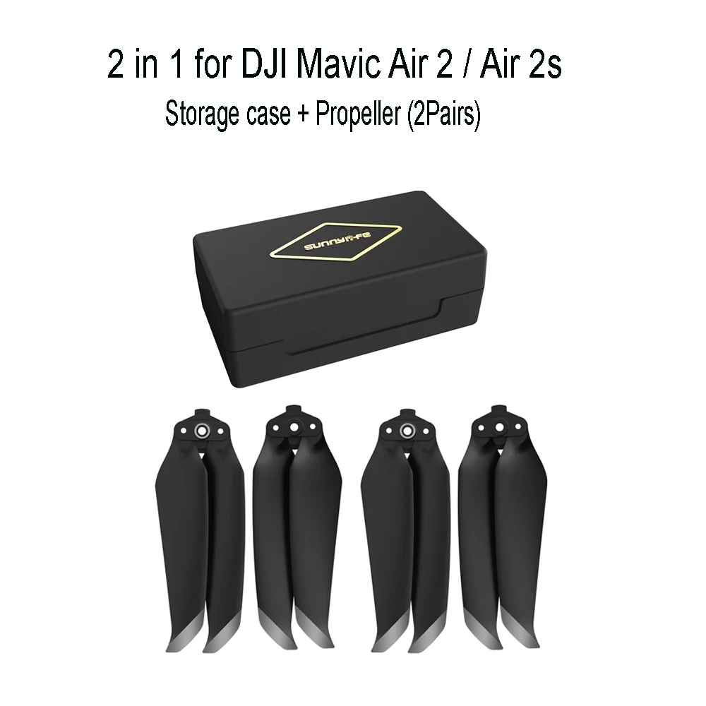 best cheap drone DJI Drones Propeller and Props Storage Case Box for Mavic Air 2/2s Mavic 2/Mavic Mini/Mini 2/Mini SE Accessories snaptain drones Camera Drones