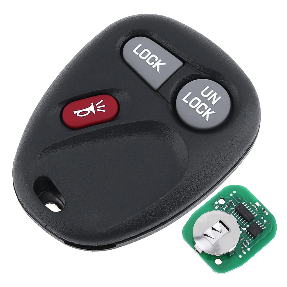 315MHz 3 Buttons Keyless Entry Remote Key Fob KOBUT1BT Fit for Chevrolet Impala Blazer Astro Cadillac Eldorado Seville Buick remotekey kobut1bt koblear1xt 315mhz 3 buttons keyless entry remote key fob for gmc chevrolet car key fob