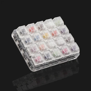 

20 Key Translucent Keycaps Testing Tool Kailh Box Switches Keyboard Tester