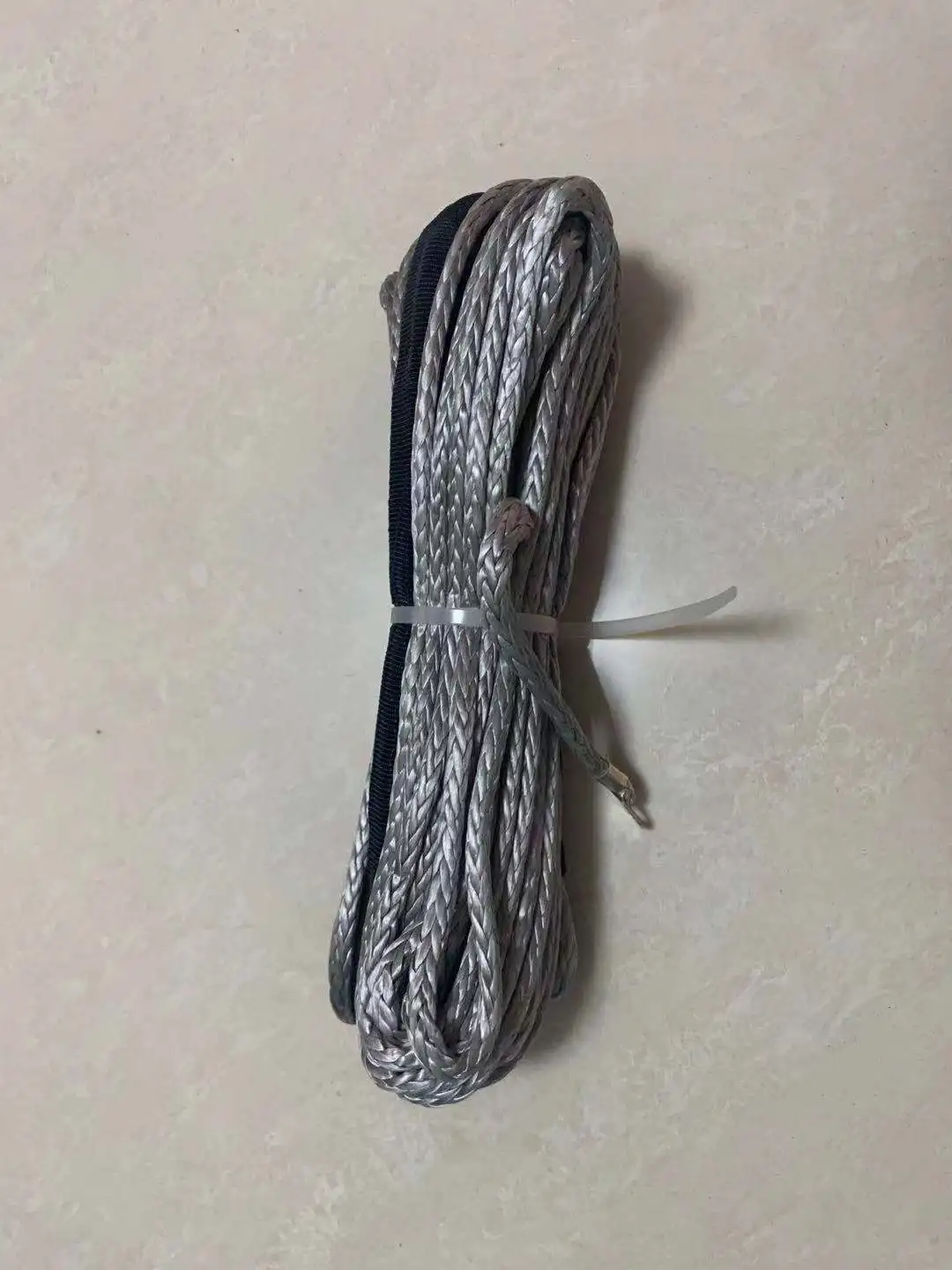 Câble De Récupération Dyneema SK75 6mm X 15m - Synthétique Pour Treuil 4x4, Bateau, Remorquage