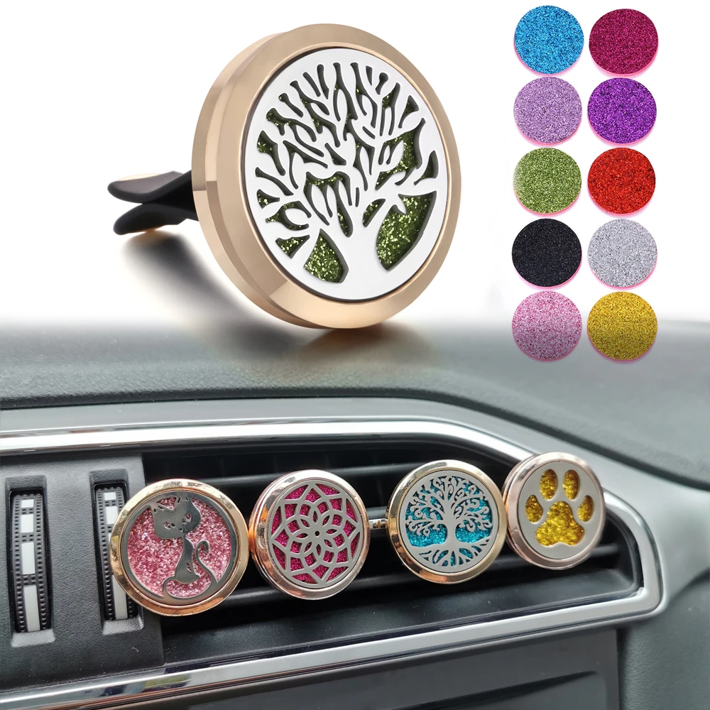 

Tree of Life Car Air Freshener Conditioning Vent Outlet Perfume Clip Fresh Aromatherapy Fragrance Auto Car Interior Accessories