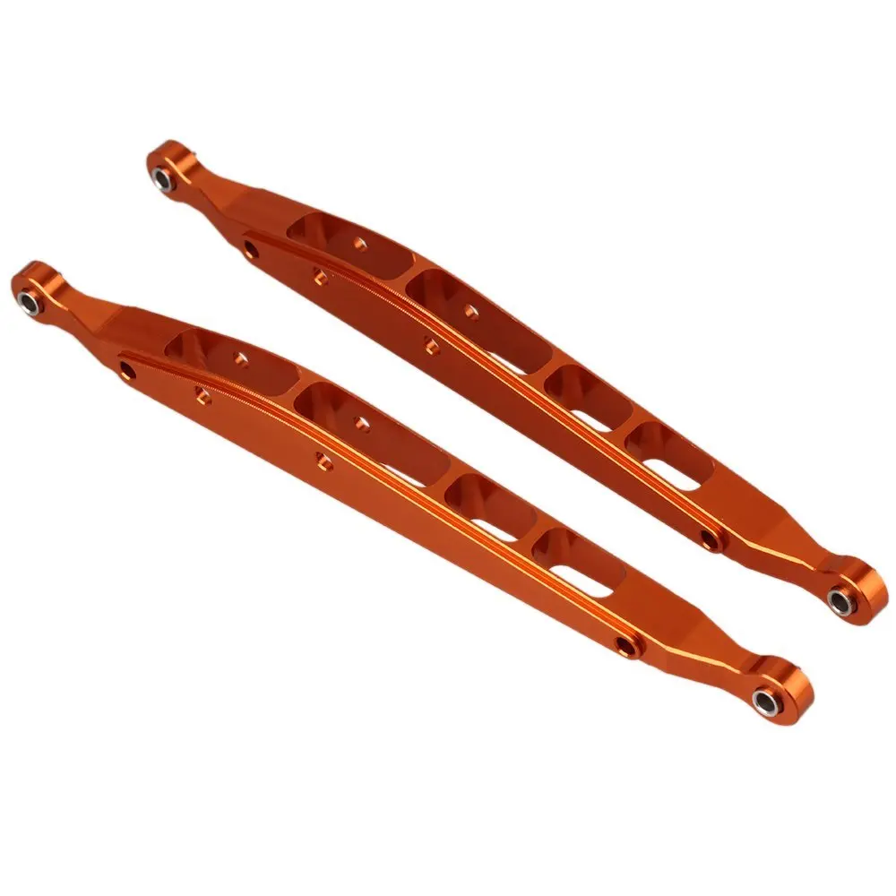 Aluminium Rear Lower Chassis Linkage Link Upgrade Parts for AXIAL YETI ROCK RACER 90026 Racing Climbing Rock Crawler RTR Kit - Цвет: Orange