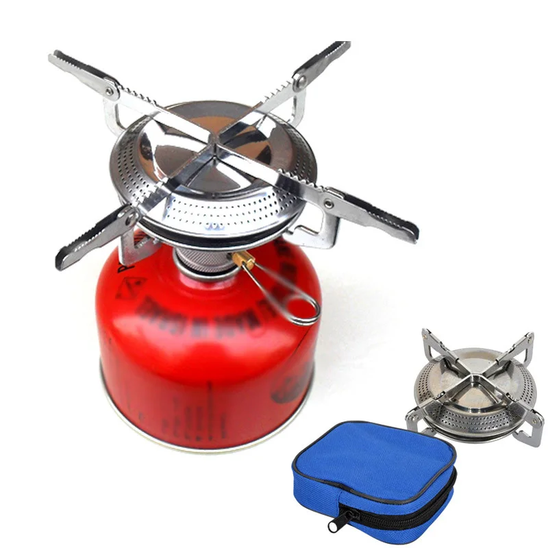 Mini Gas Heater Compact Durable For Outdoor Camping Hiking Fishing Cooker Accessories Convenient Stove | Спорт и развлечения