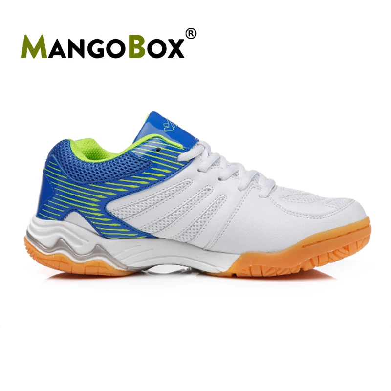 

Mangobox Badminton Shoes For Couples Big Size Badminton Trainers Mens Non-Slip Indoor Court Shoes Big Boy Brand Sneakers Unisex