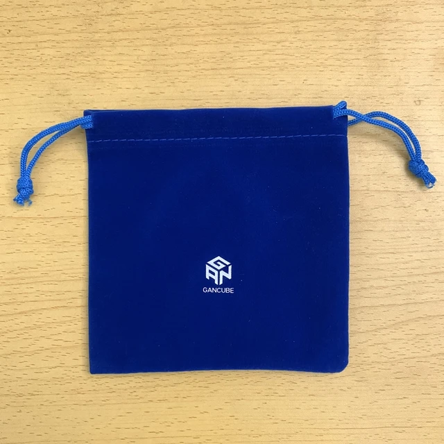 GAN High quality flannel bags For cubes,No-logo flannel bags,Effectively protect your cubes,GAN lube ，QY lube for speed cube 1