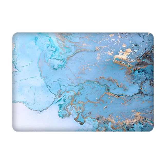 Чехол Sanmubaba с мраморной текстурой для Macbook Air Pro retina 11 12 13 15 с сенсорной панелью, чехол для ноутбука mac book 13,3 дюймов - Цвет: MC09