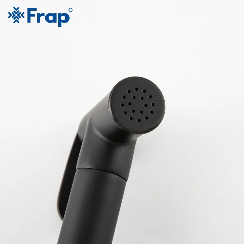 Frap Matte Black Bidet Shower Faucet Solid Brass Bidet Faucet Muslim Ducha Higienica Mixer Tap Toilet Faucets Y50060/1