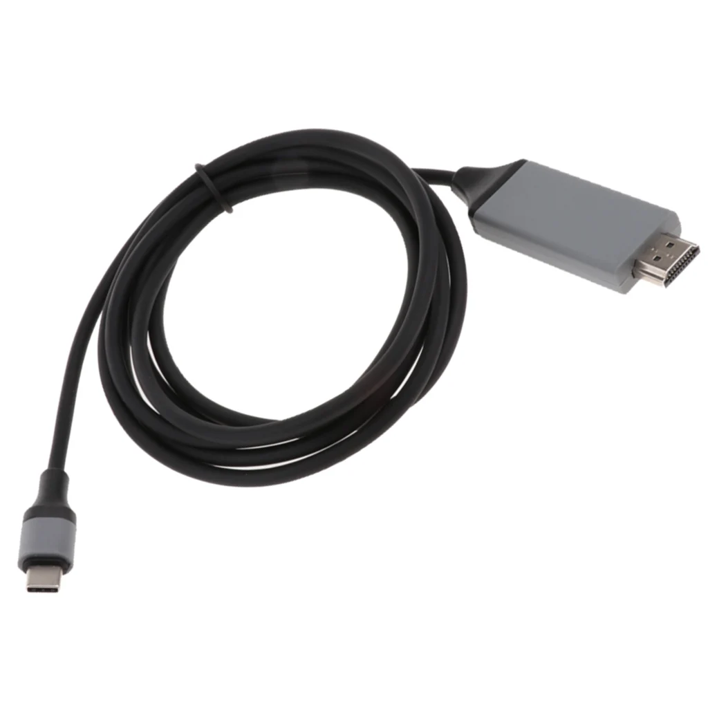Пластиковый кабель USB C к HDMI 6. 56 футов type C к hdmi-кабель, адаптер