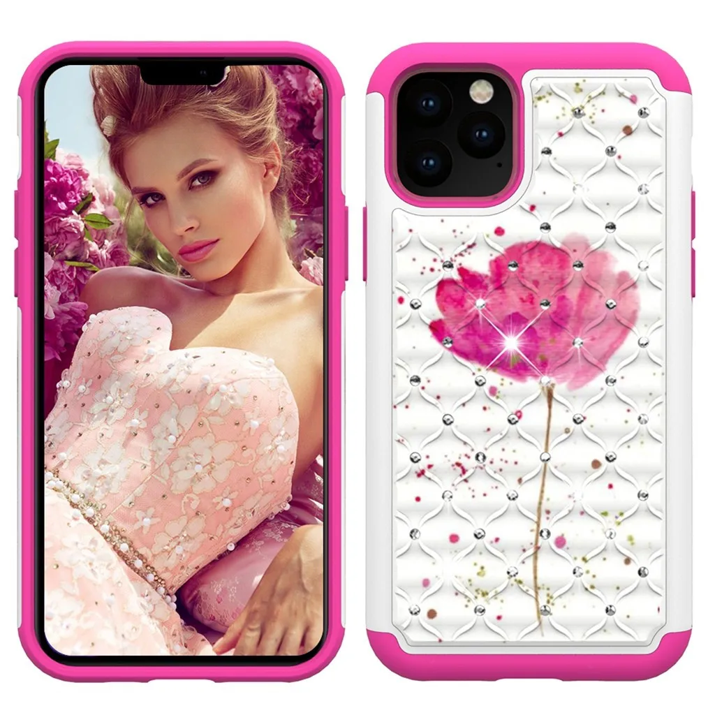 Dream Crystal Style Phone Case For iPhone 11Pro Max Dirt-resistant Slim Fashion Soft Cases Shockproof Dust-proof Phone Case
