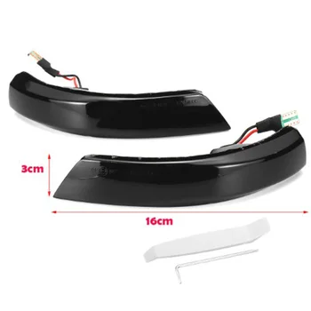 

Car Side Mirror Light Auto Left+right 1 pair LED 12V DC Reversing Turn Signal