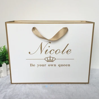 

500pcs Custom Logo Printed Shopping Paper Bag Clothing Shoe Packaging Cheap Fashable Gift Paper Bag for Boutique