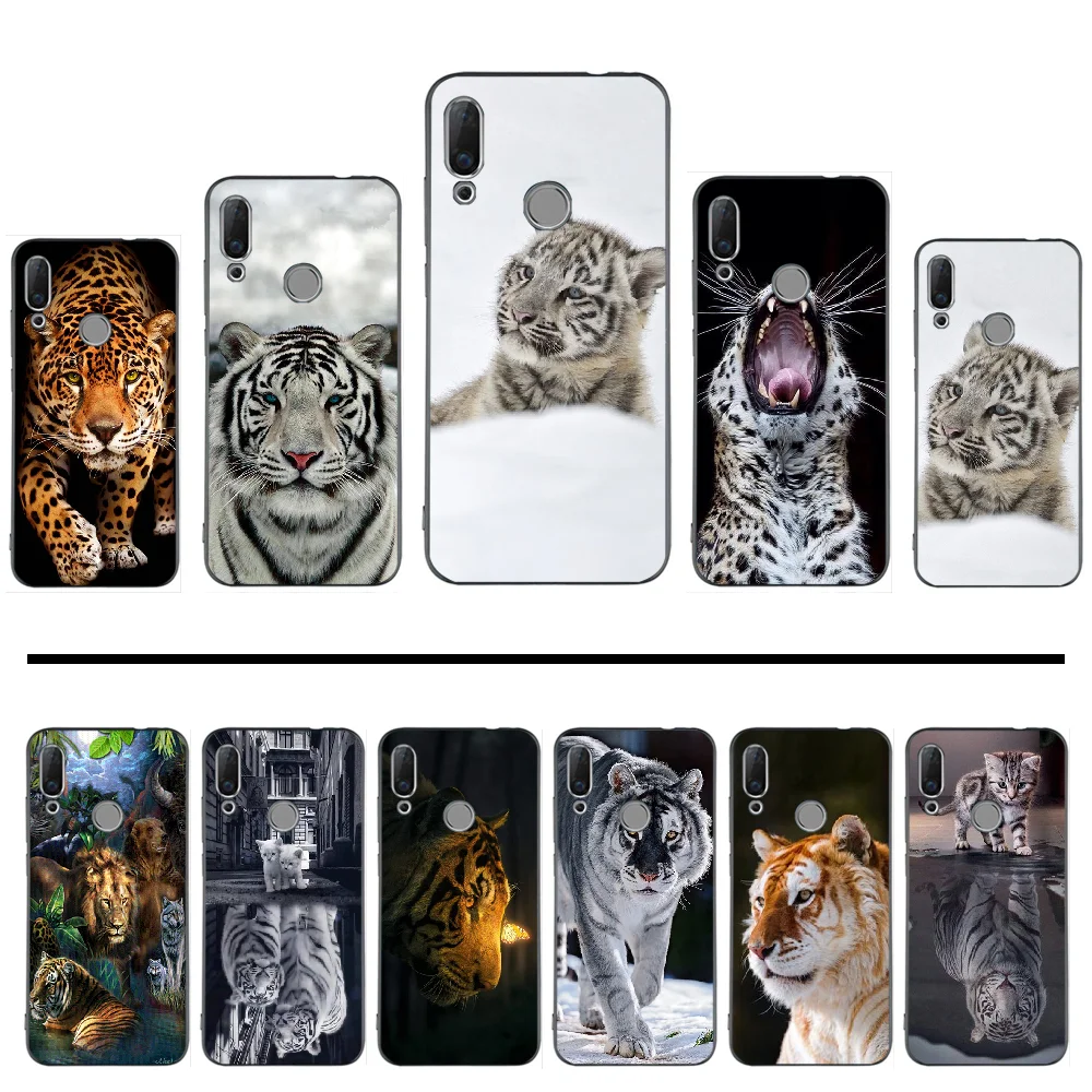 Прочный силиконовый чехол с головой тигра для Huawei NOVA 2 2i 2s 3i 4 4e 5 plus P10 lite 20 P20 pro honor10 |