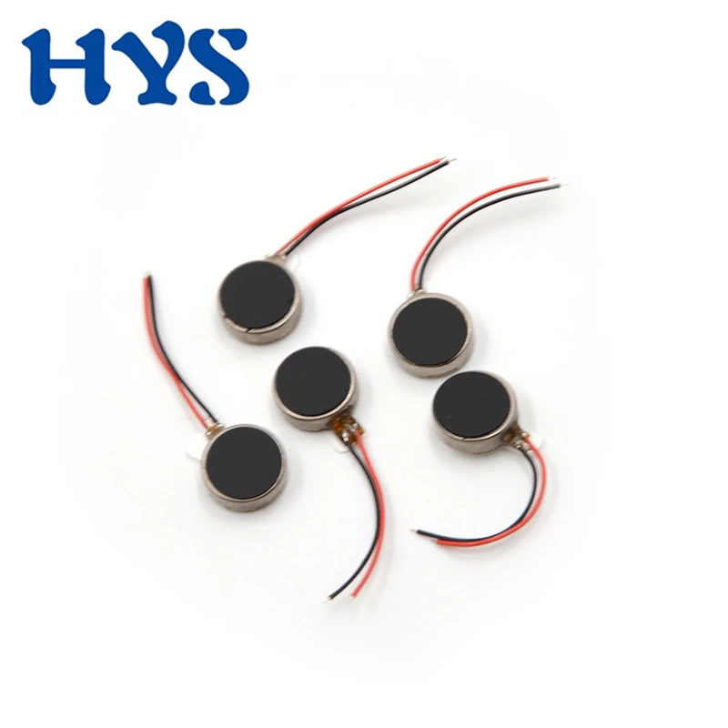 

10pcs Micro Motor DC 3V 60mA Vibration Motors DC2.4-3.6V volt 1030 Flat Vibrating Moteur Button Motors DC3V For Phone Coin