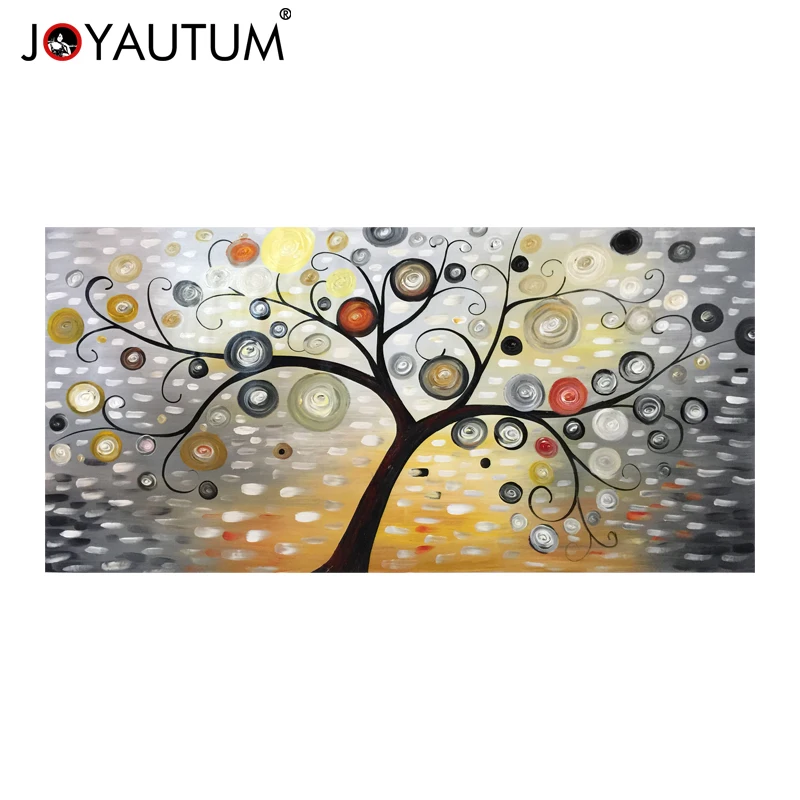 

100% Hand-painted Modern Wall Decor Art Abstract Oil Painting On Canvas(no Framed) tree wall art pintura