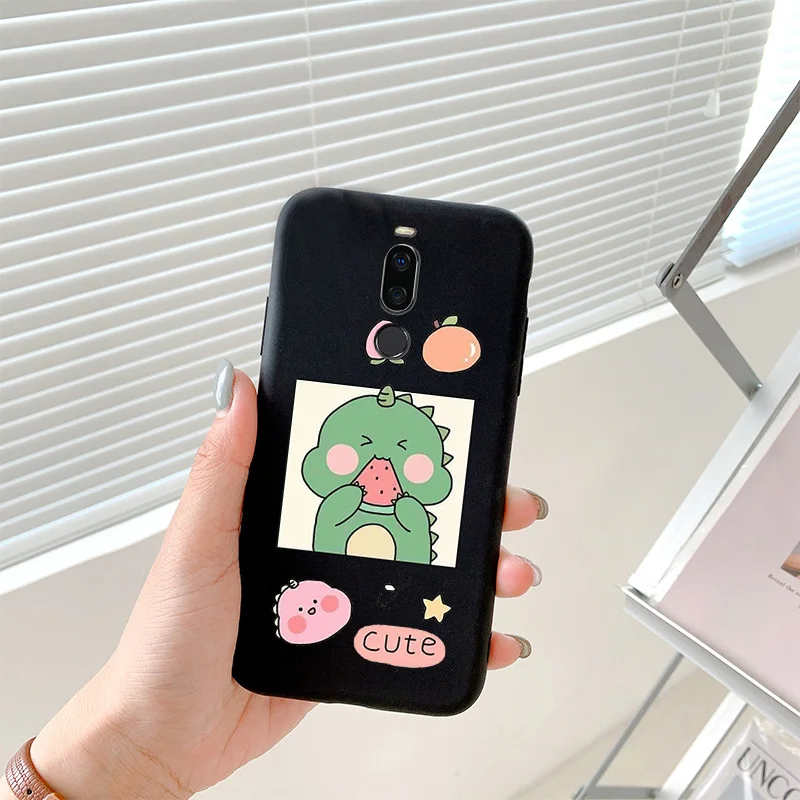 Cute Animal Pattern Phone Cover For Meizu X8 Case Cartoon Soft Silicone Painted Shell Shockproof Protection Bags 