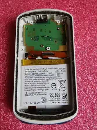 Tampa Traseira com Bateria para Garmin Edge 1030 Gps Bike Computer Repair Parts Substituição da Tampa Traseira Case com Bateria - Imagem 2