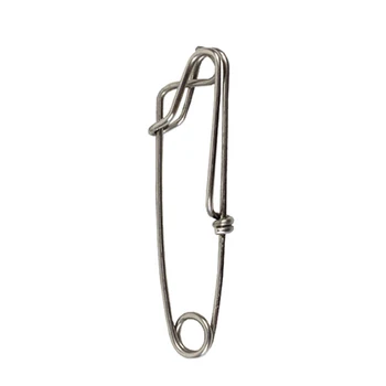 

20pcs Tackle Stainless Steel Portable Fishing Lightweight Strong Snap Connectors Longline Small Quick Swivels Clip Secure