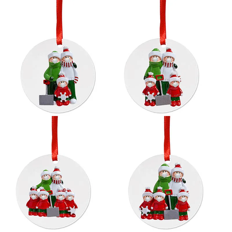 Face Mask Toilet Paper Hanging Christmas Ornament For Home Tree Decoration Xmas Decoration Happy New Year 2021